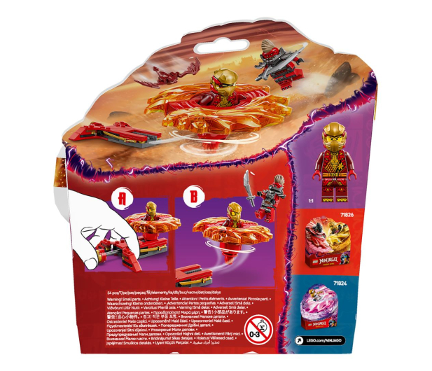 LEGO Ninjago 71823 Smoczy spinner Spinjitzu Kaia - 1284126 - zdjęcie 4